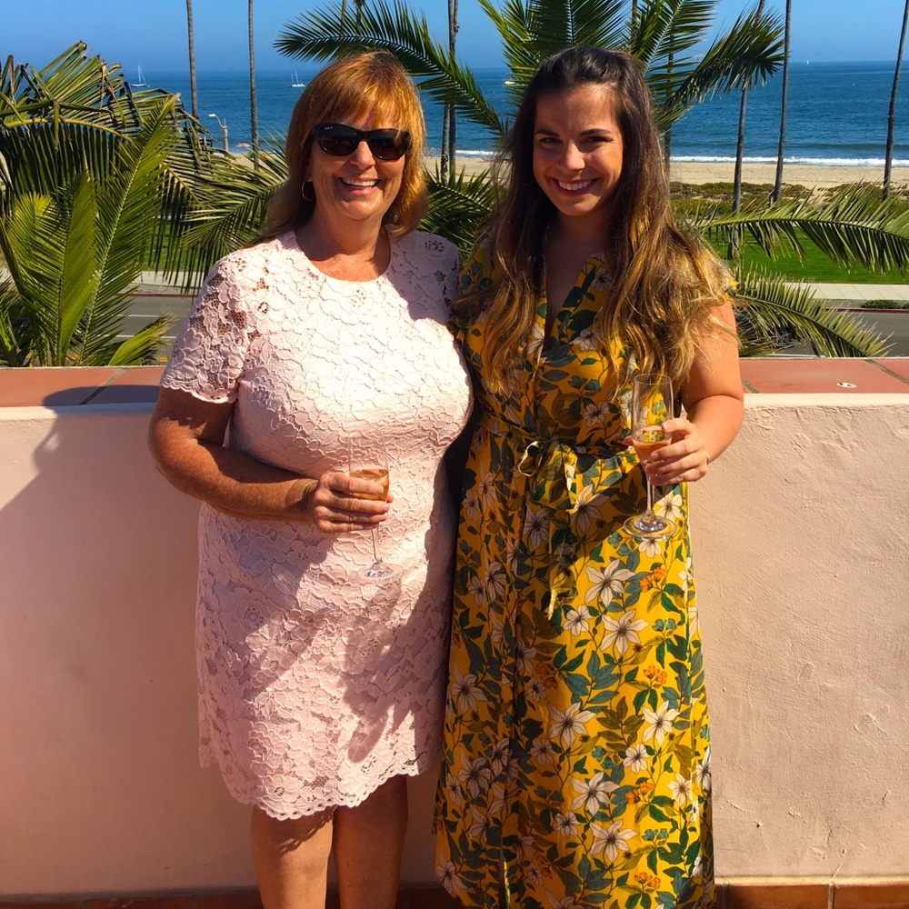 Floral maxi dress